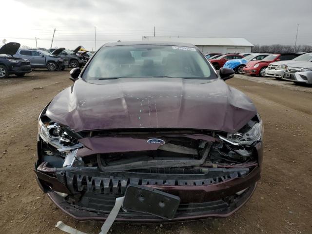Sedans FORD FUSION 2017 Burgundy