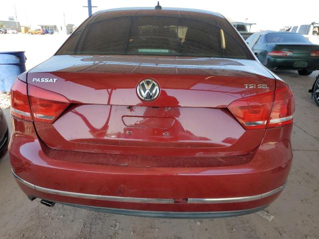 Седани VOLKSWAGEN PASSAT 2015 Червоний