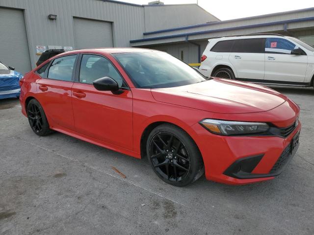  HONDA CIVIC 2022 Красный