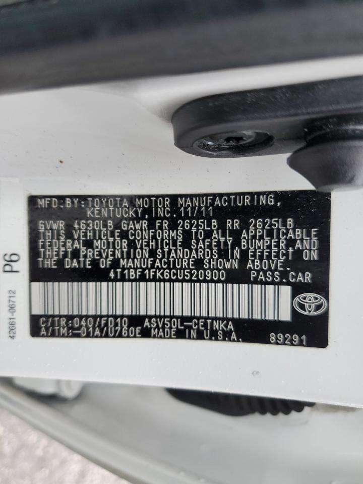 2012 Toyota Camry - Image 12