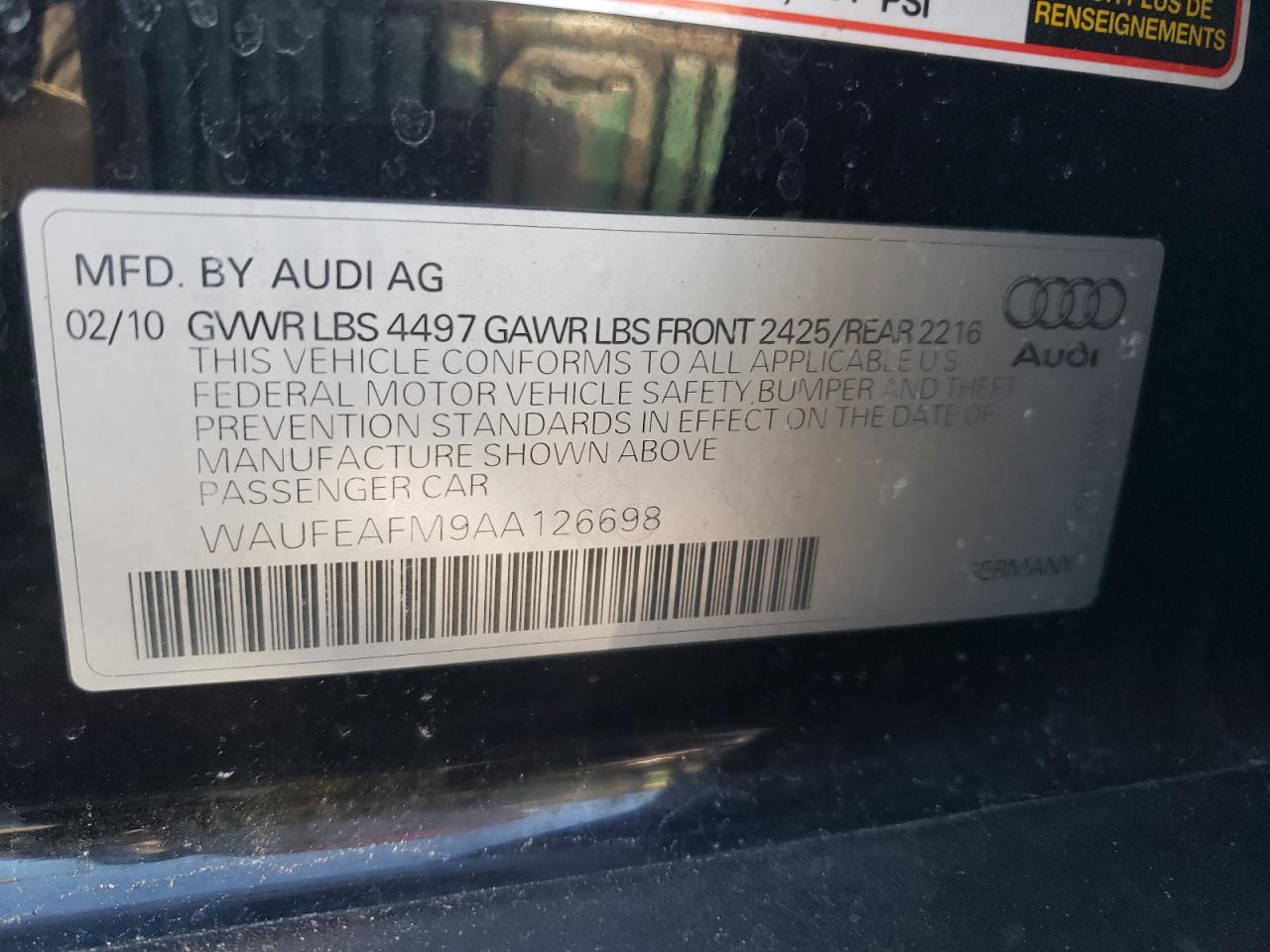 2010 Audi A3 - Image 12