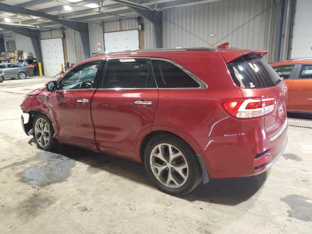  KIA SORENTO 2017 Красный