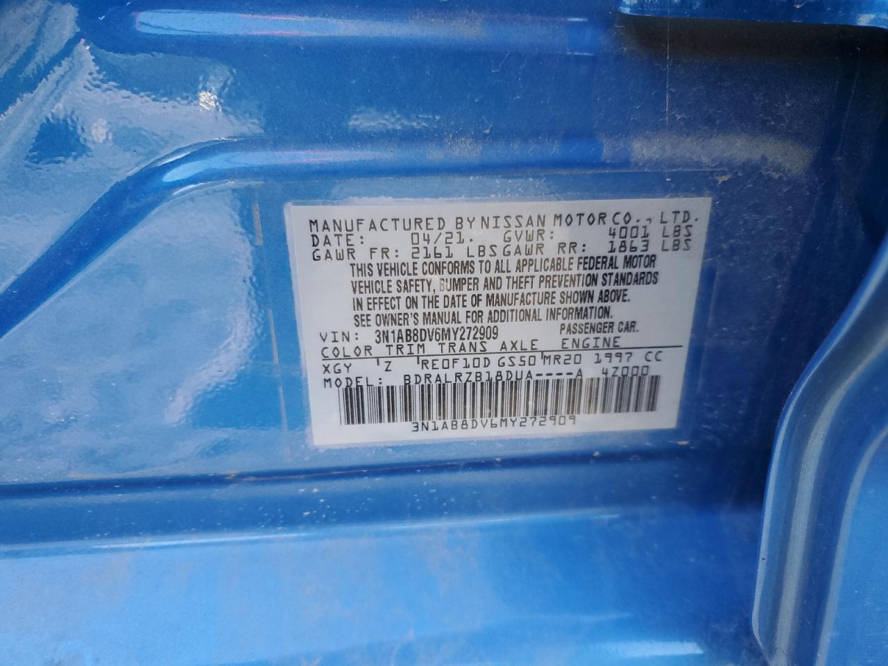 2021 Nissan Sentra - Image 12