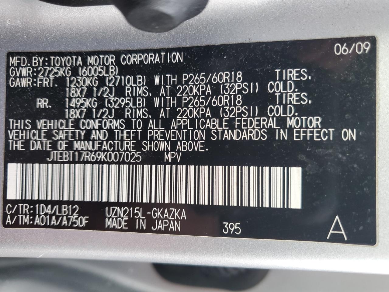 2009 Toyota 4Runner - Image 14