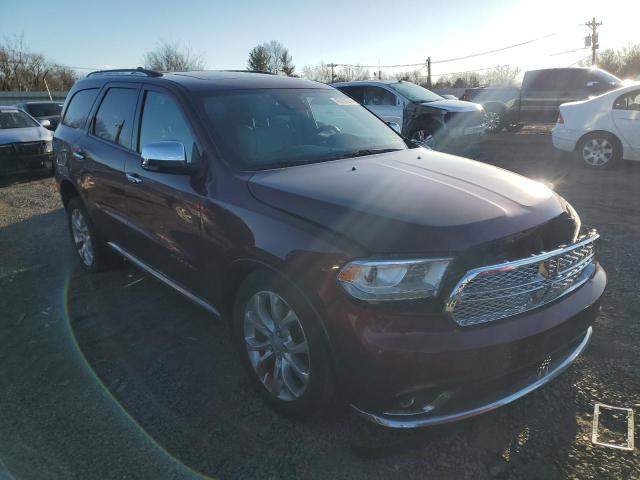  DODGE DURANGO 2018 Czerwony