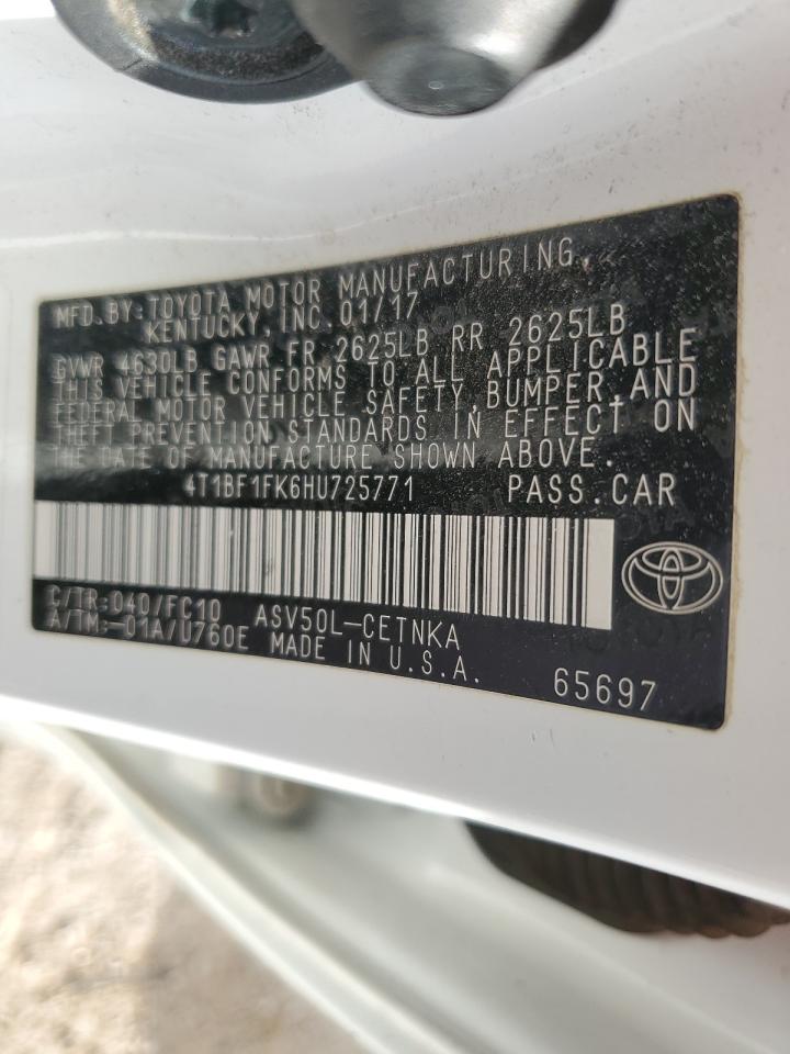 2017 Toyota Camry - Image 12