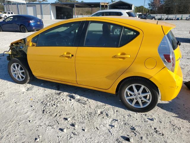  TOYOTA PRIUS 2014 Żółty