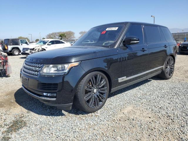 2016 LAND ROVER RANGE ROVER SUPERCHARGED for sale at Copart CA - SAN DIEGO