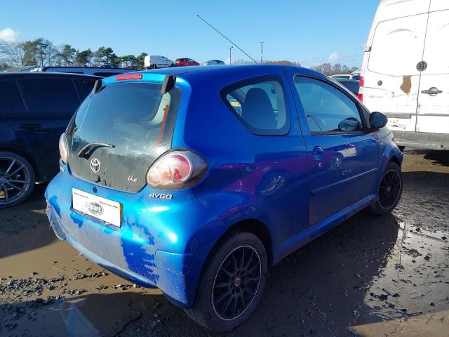 2009 TOYOTA AYGO BLUE