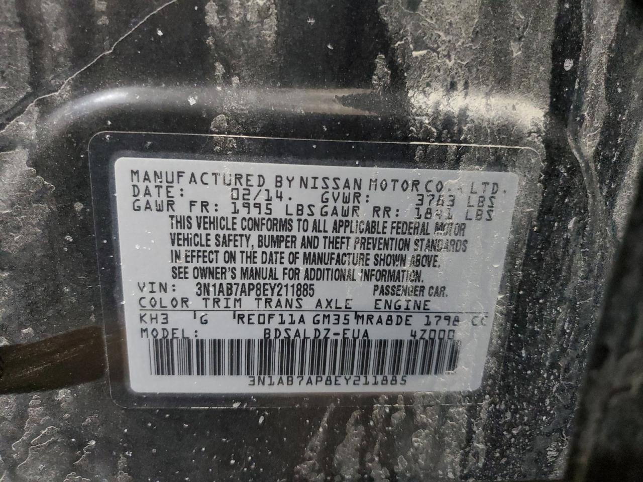 2014 Nissan Sentra - Image 15