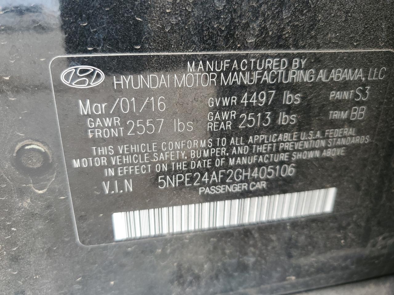 2016 Hyundai Sonata - Image 12