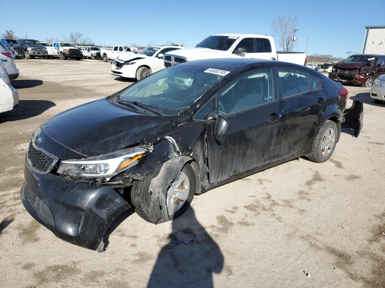 2017 Kia Forte Lx VIN: 3KPFK4A75HE074332 Lot: 46683765