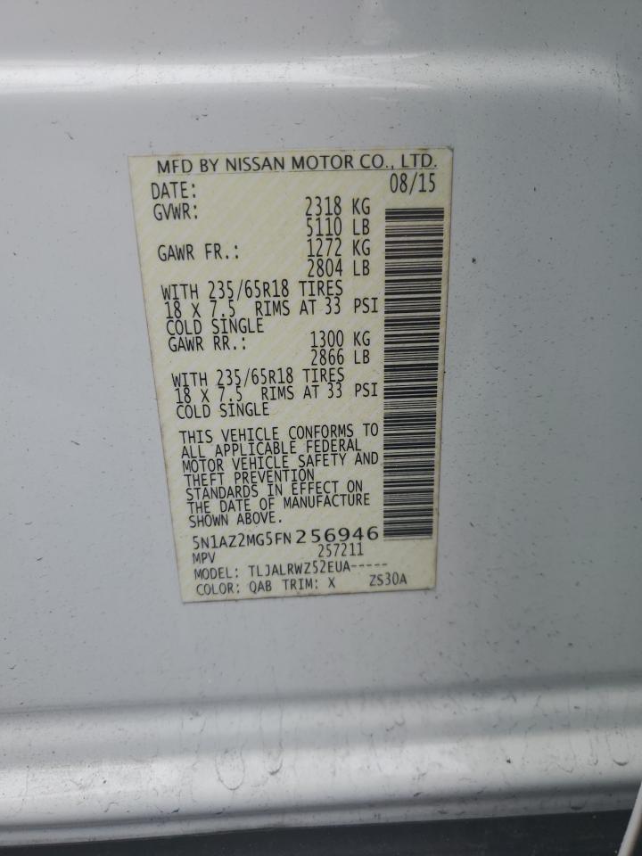 2015 Nissan Murano - Image 13