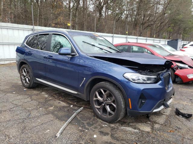  BMW X3 2023 Синий