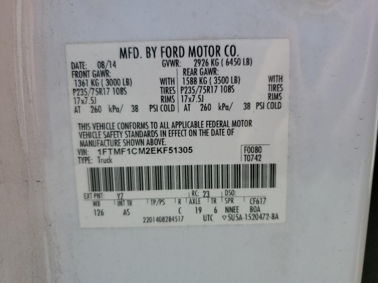 2014 Ford F-150 - Image 13