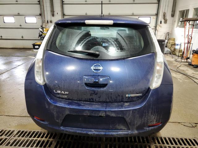 NISSAN LEAF 2017 Granatowy