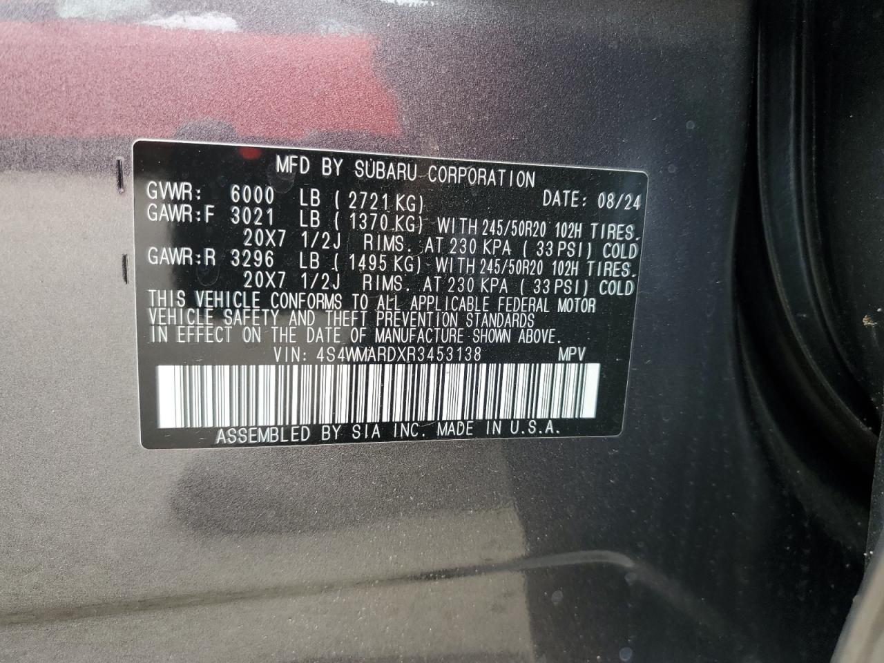 2024 Subaru Ascent - Image 13
