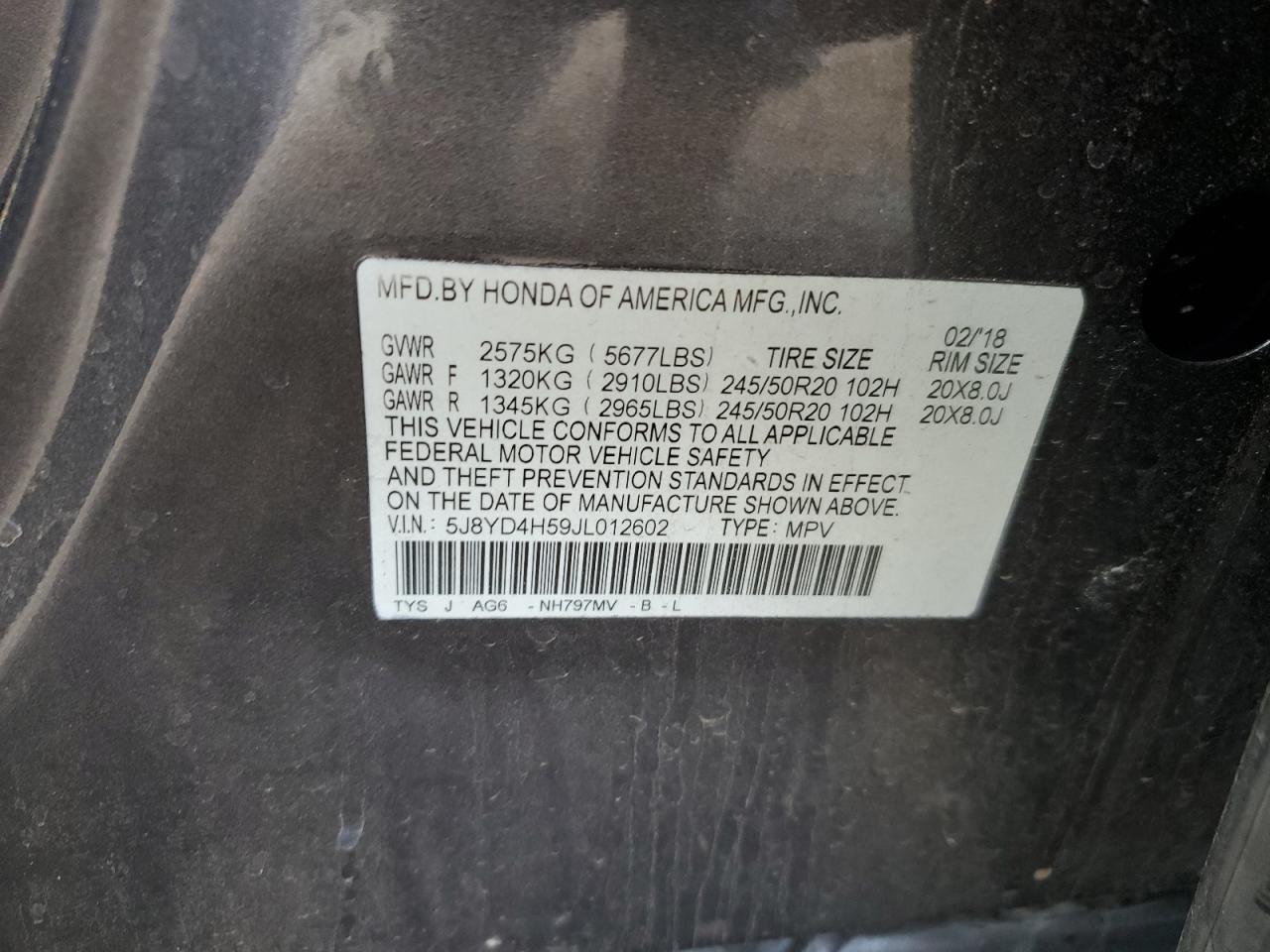 2018 Acura MDX - Image 14