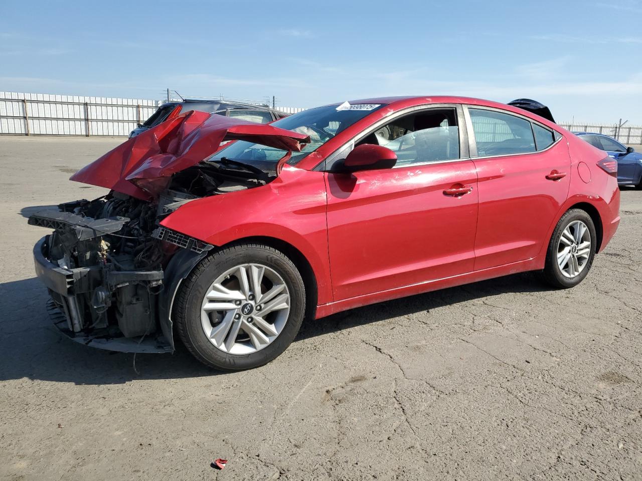 2020 Hyundai Elantra Sel for Sale in Fresno, CA - Front End