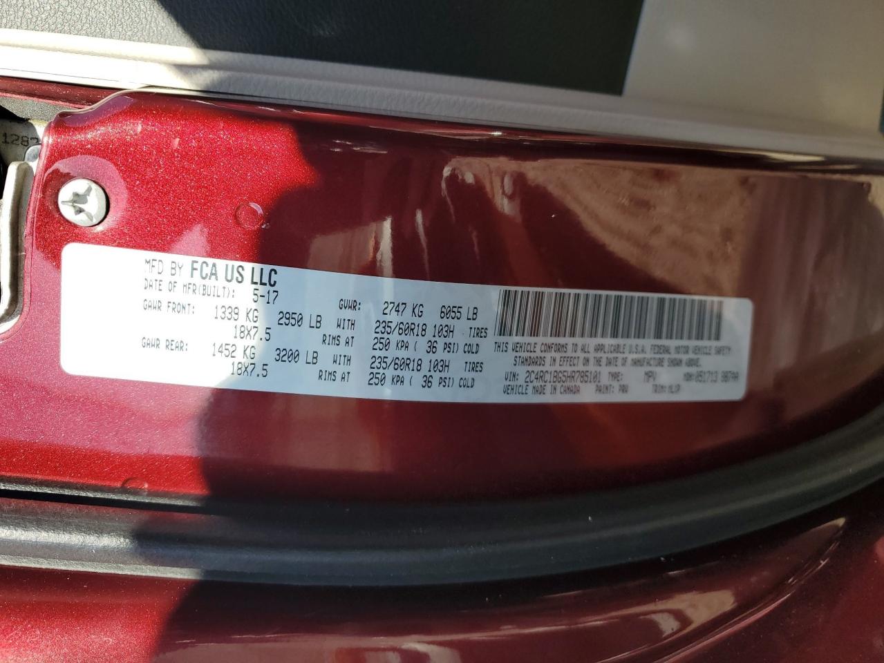 2017 Chrysler Pacifica - Image 15