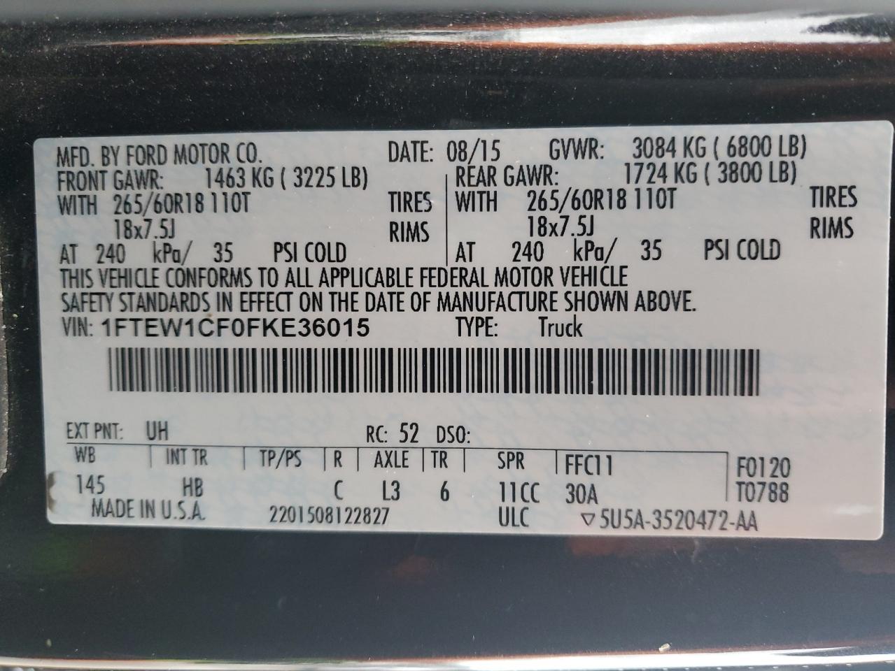 2015 Ford F-150 - Image 12