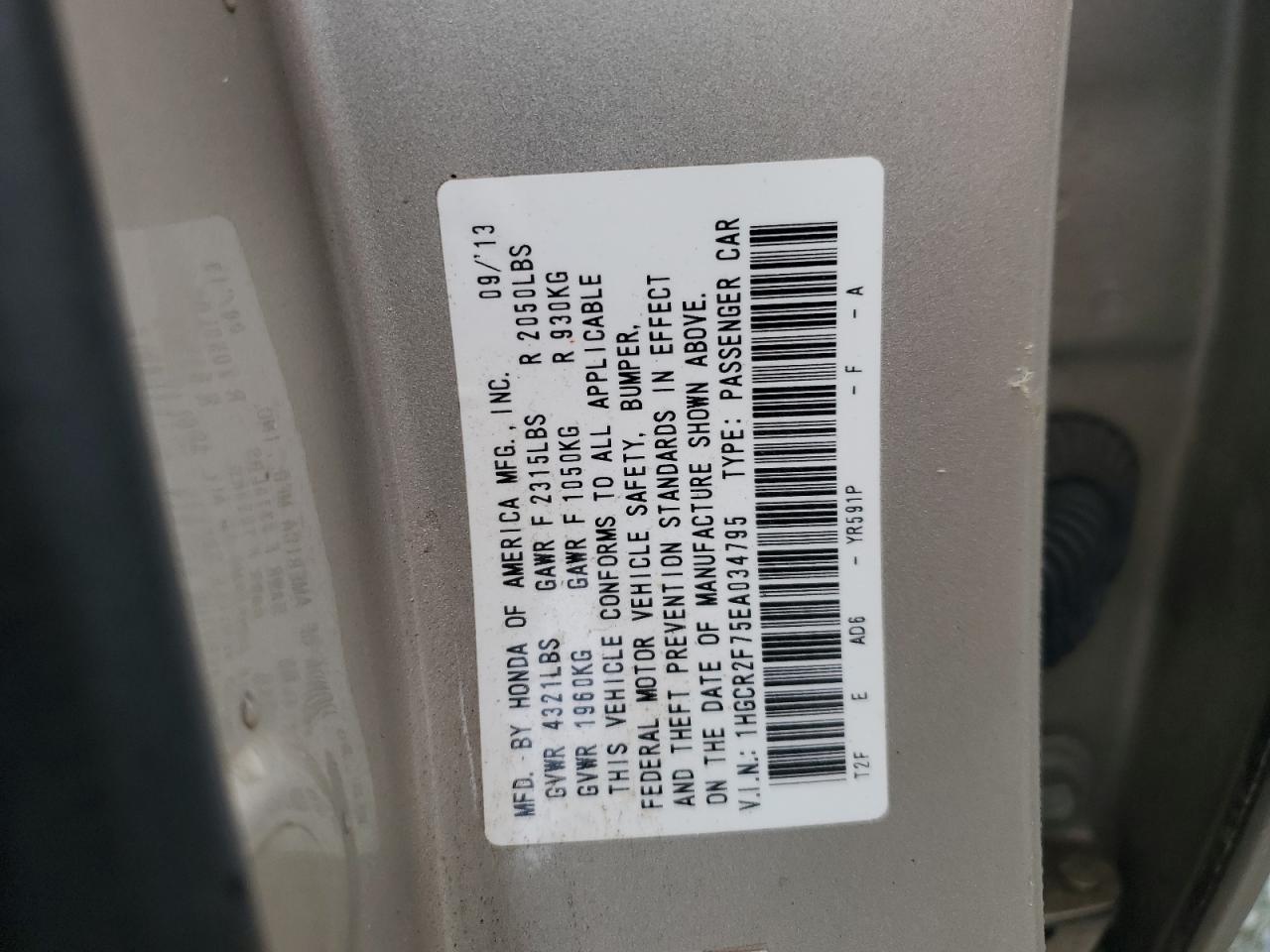 2014 Honda Accord - Image 12