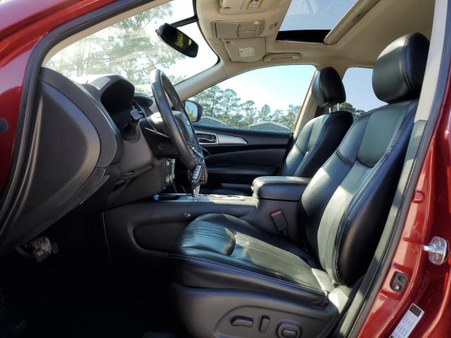  NISSAN PATHFINDER 2019 Czerwony