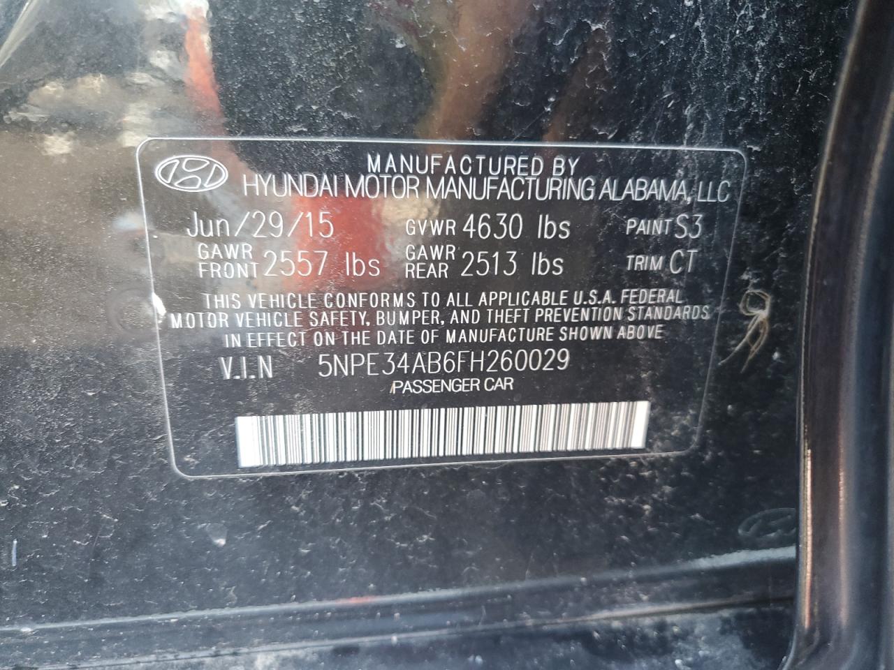2015 Hyundai Sonata - Image 12
