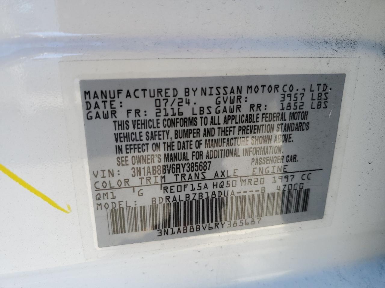 2024 Nissan Sentra - Image 13