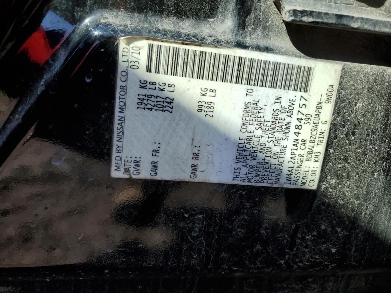 2010 Nissan Altima - Image 12