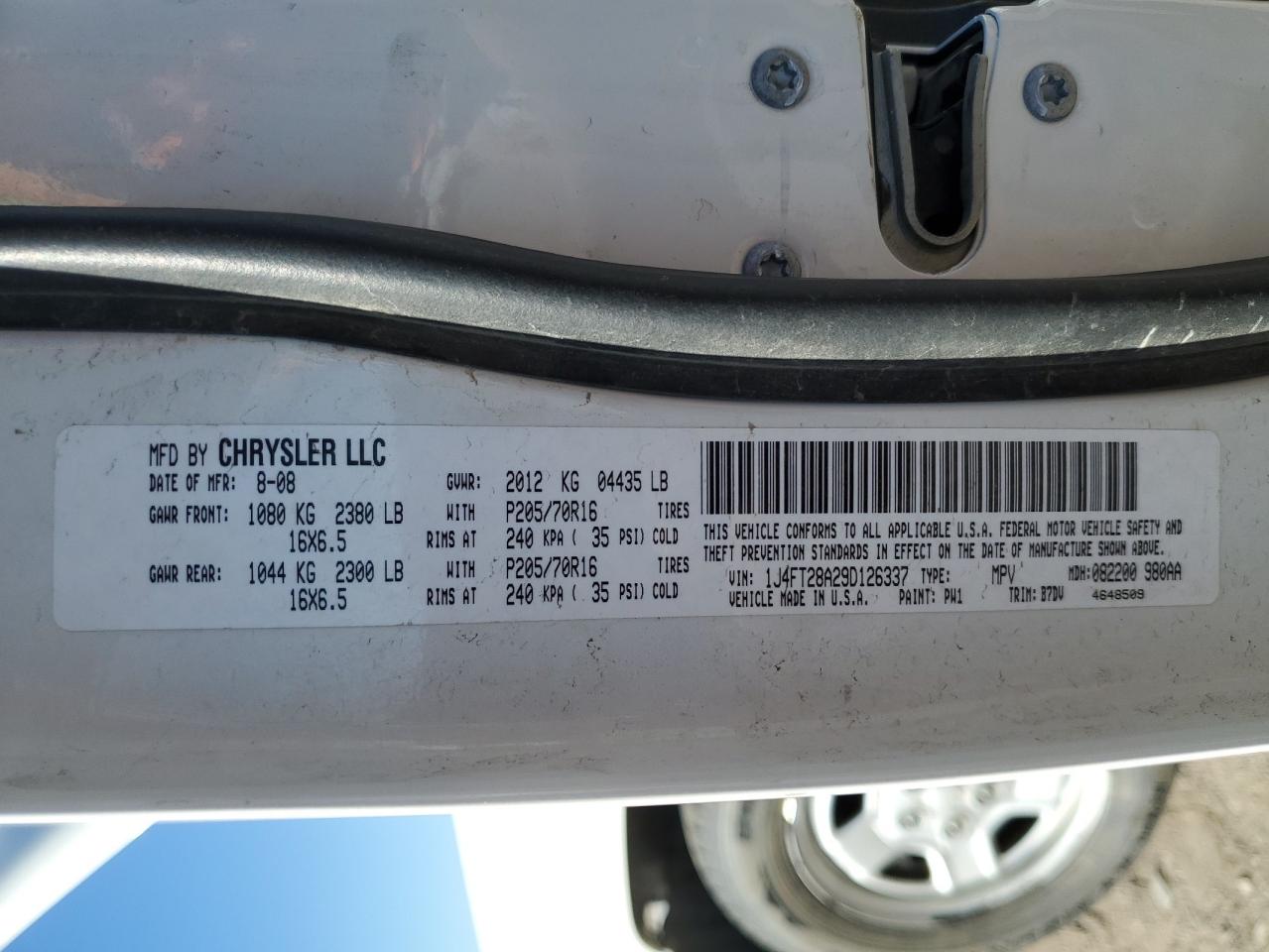 2009 Jeep Liberty (Patriot) - Image 14