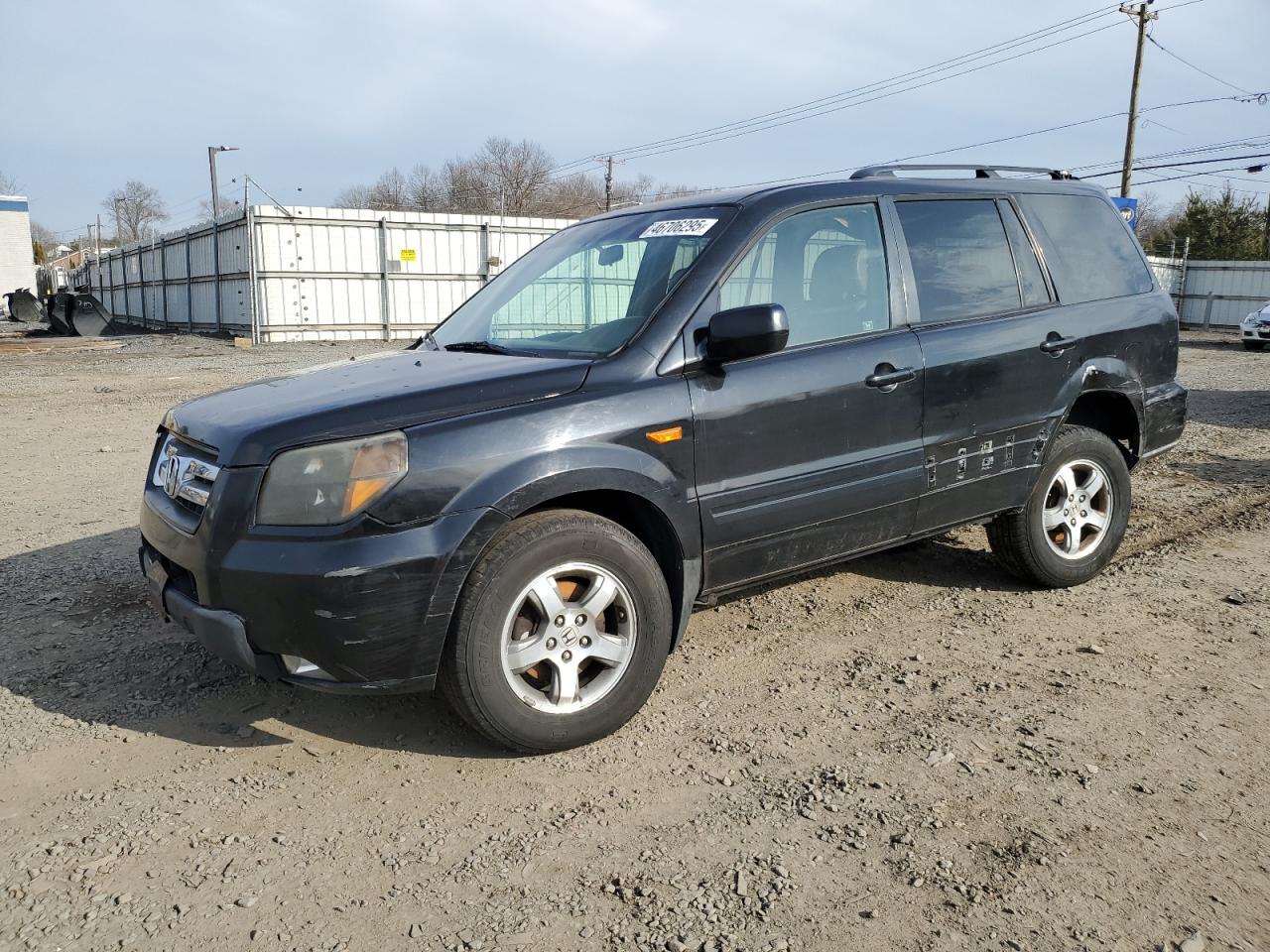 2008 Honda Pilot Exl იყიდება Hillsborough-ში, NJ - Side