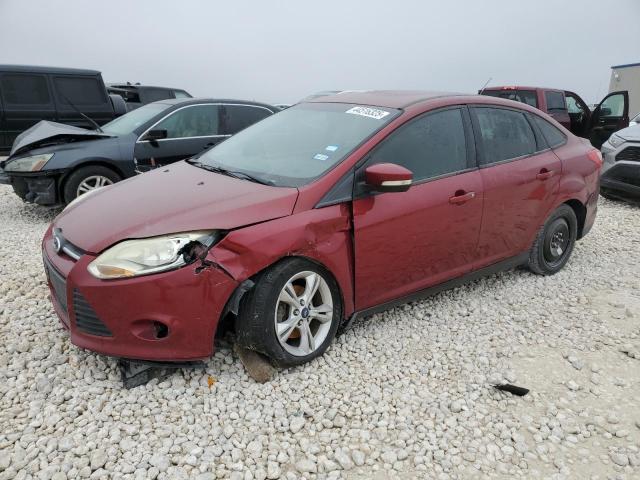 Sedans FORD FOCUS 2014 Czerwony