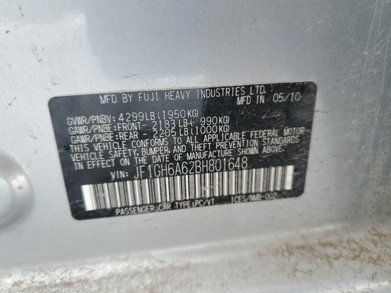 2011 Subaru Impreza - Image 12