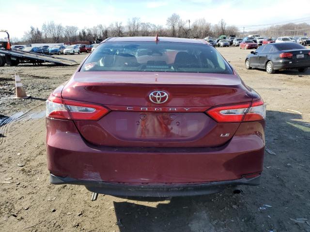  TOYOTA CAMRY 2020 Red