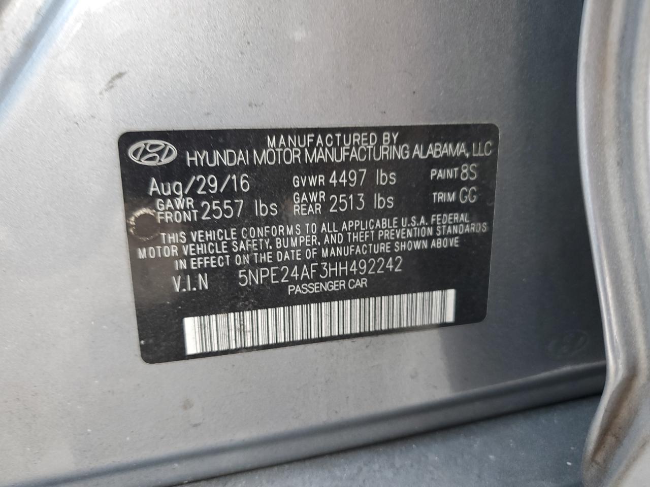 2017 Hyundai Sonata - Image 12