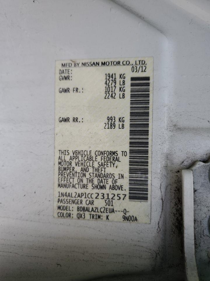 2012 Nissan Altima - Image 13