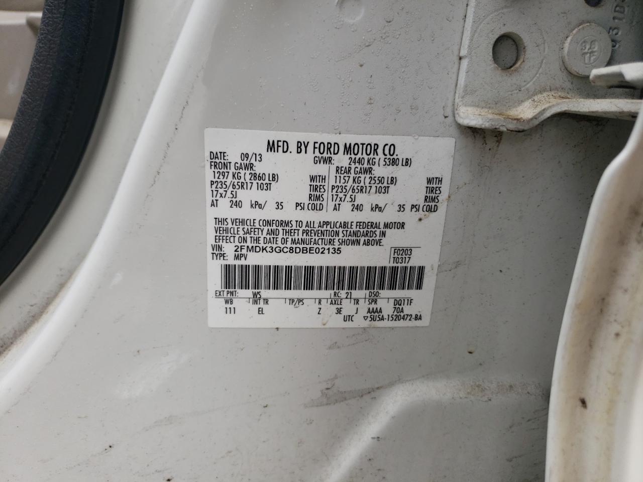 2013 Ford Edge - Image 15