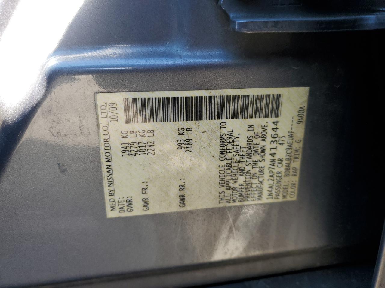2010 Nissan Altima - Image 12
