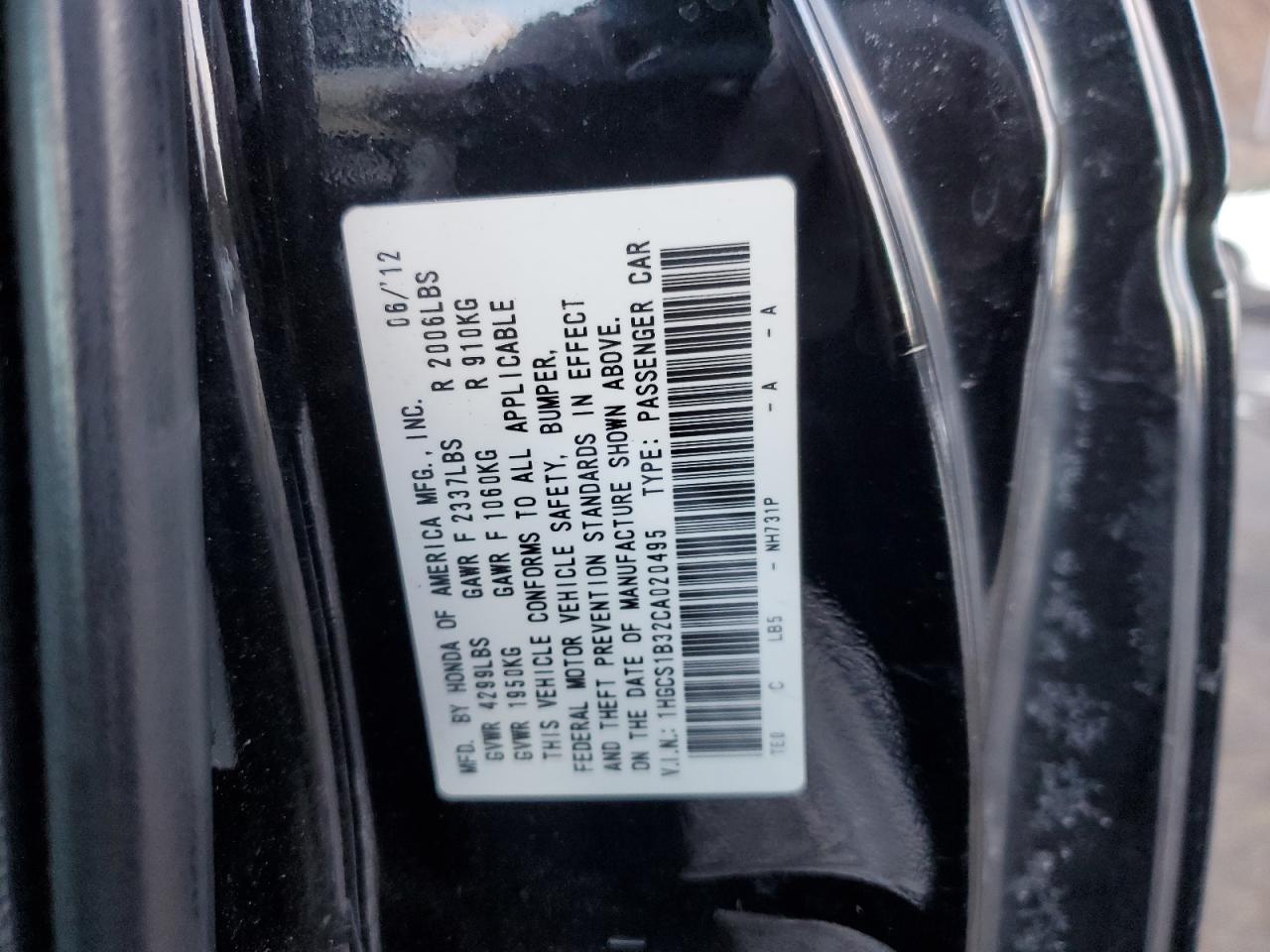 2012 Honda Accord - Image 13