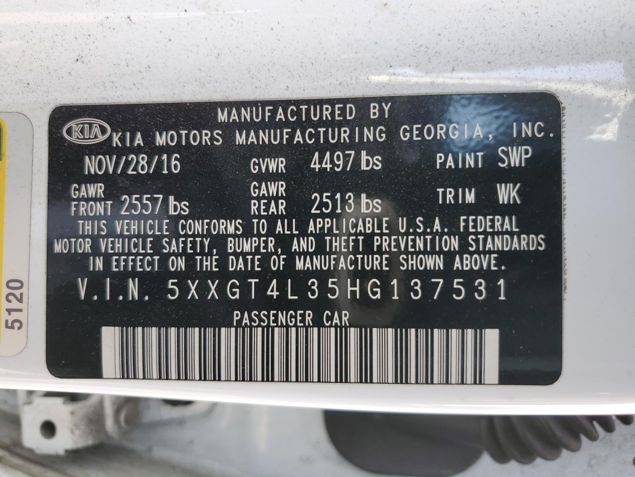 2017 Kia Optima - Image 12