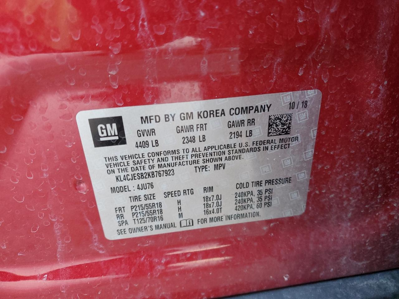 2019 Buick Encore - Image 13