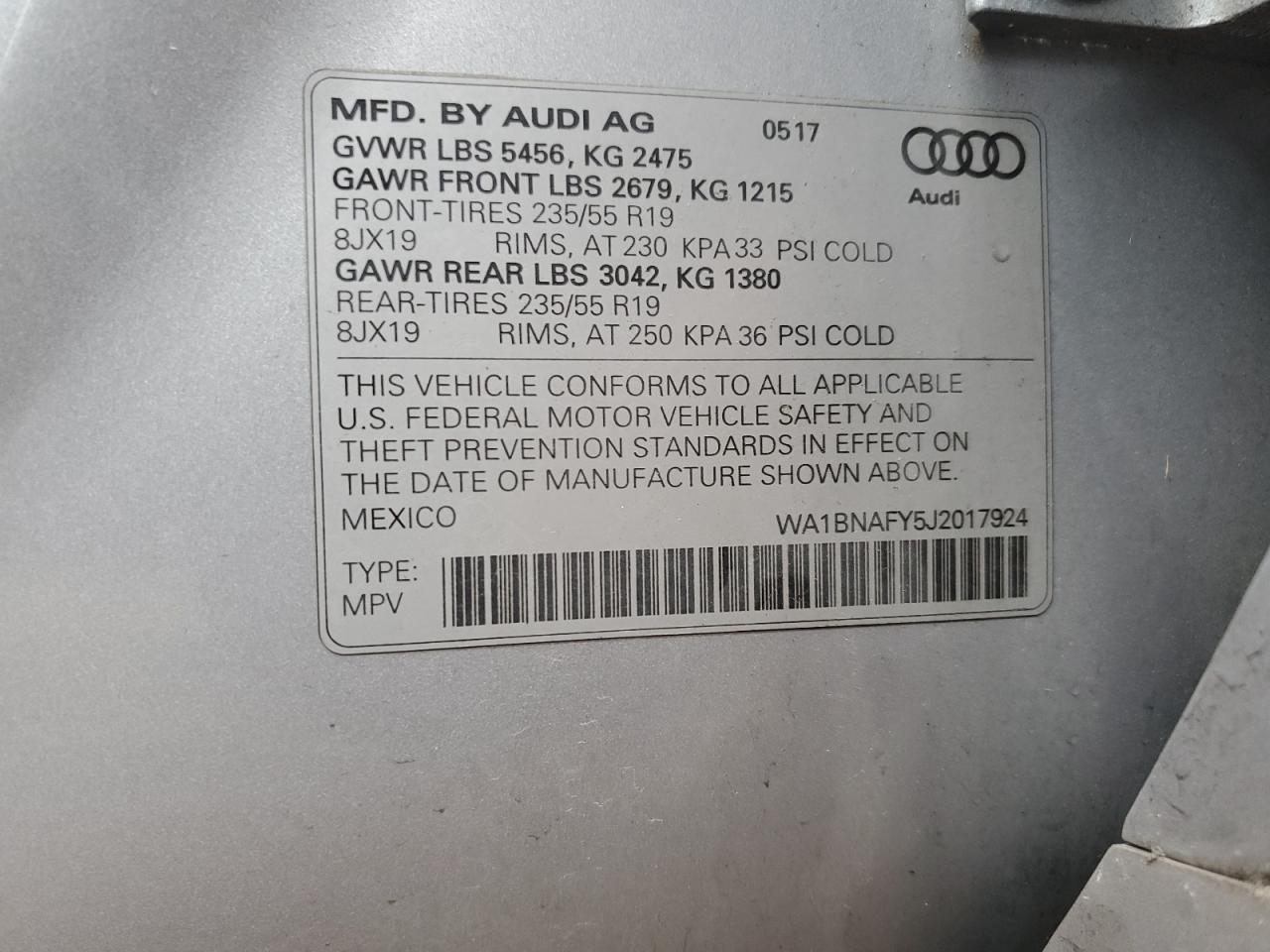 2018 Audi Q5 - Image 12