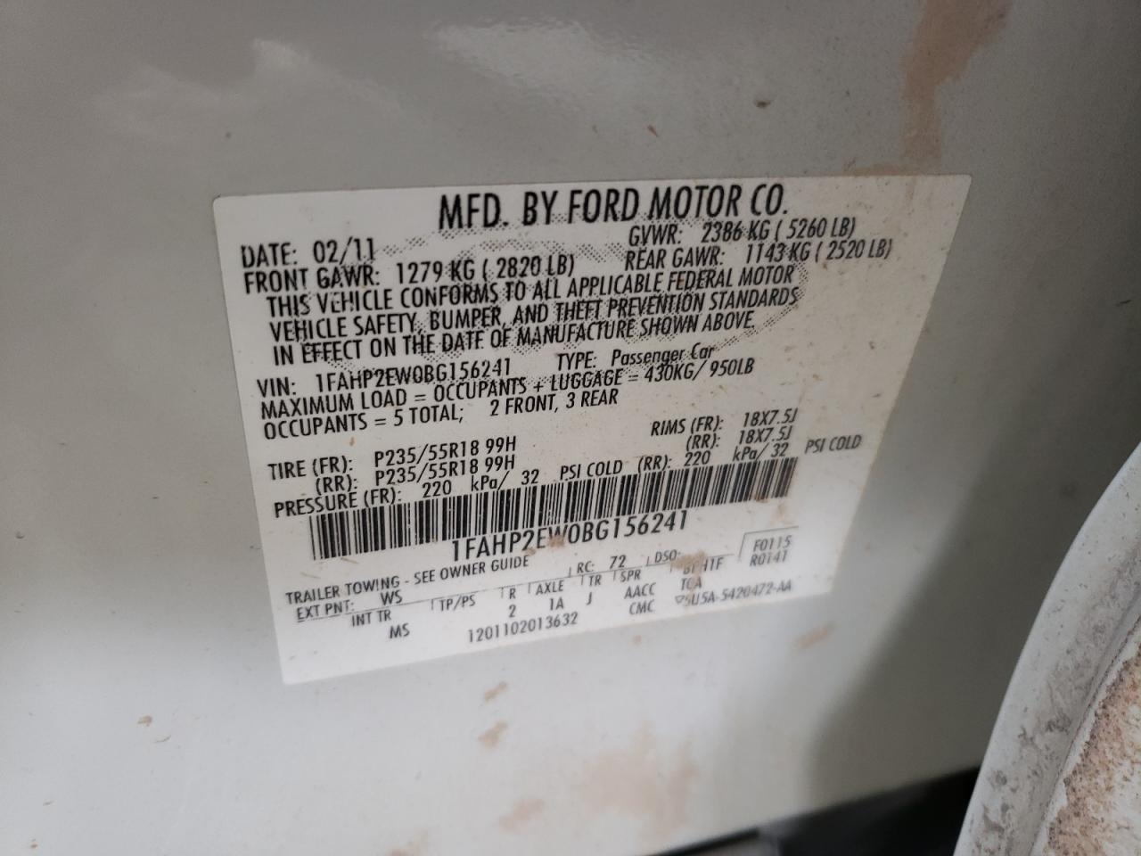 2011 Ford Taurus - Image 14