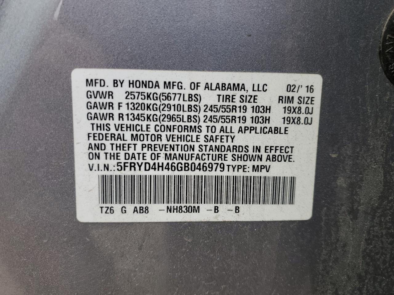 2016 Acura MDX - Image 15