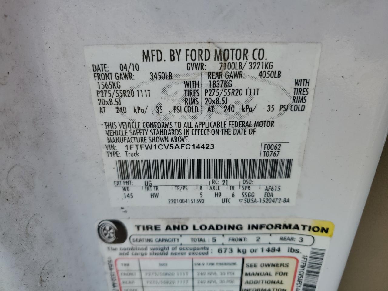 2010 Ford F-150 - Image 12