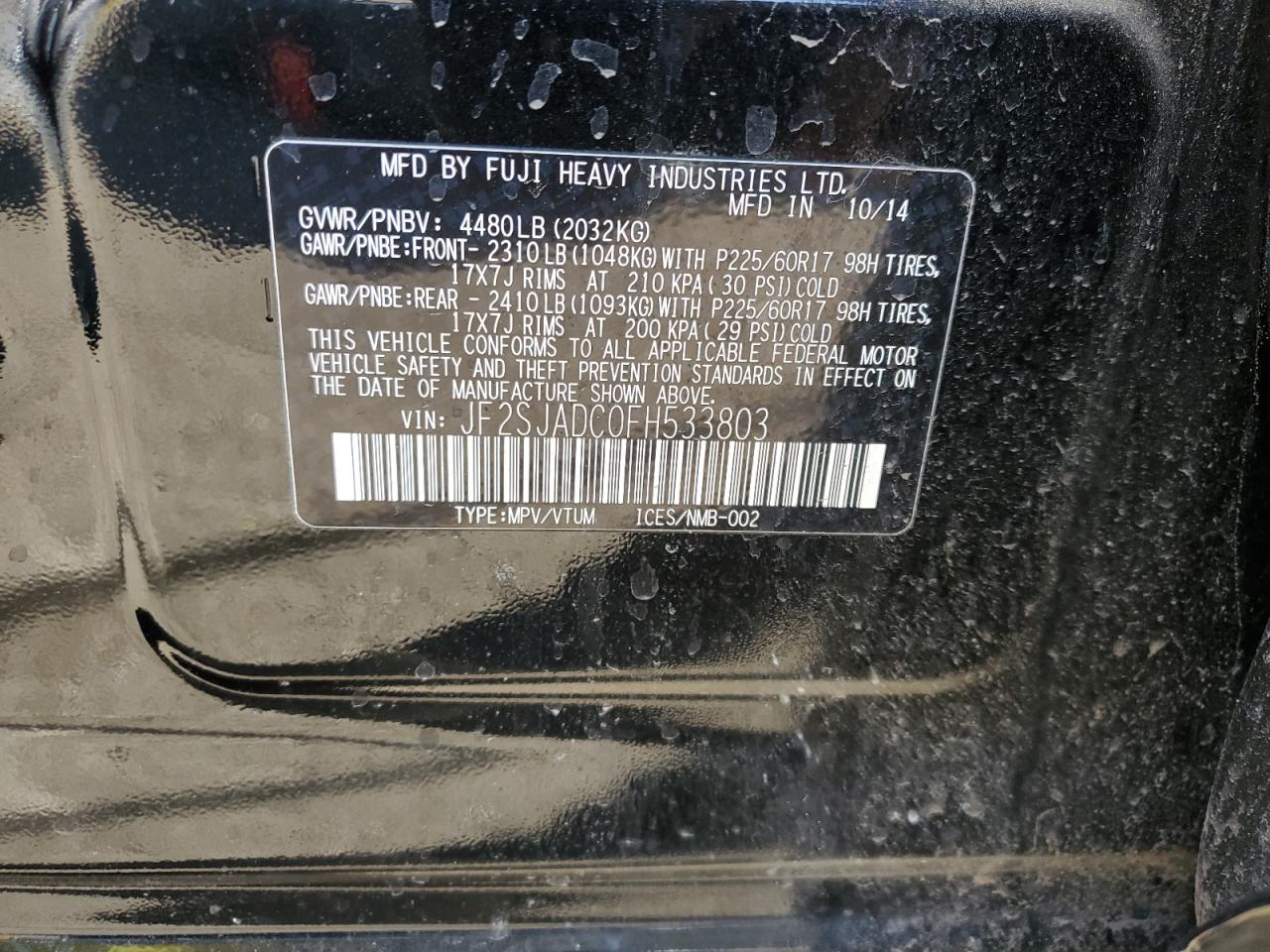 2015 Subaru Forester - Image 15