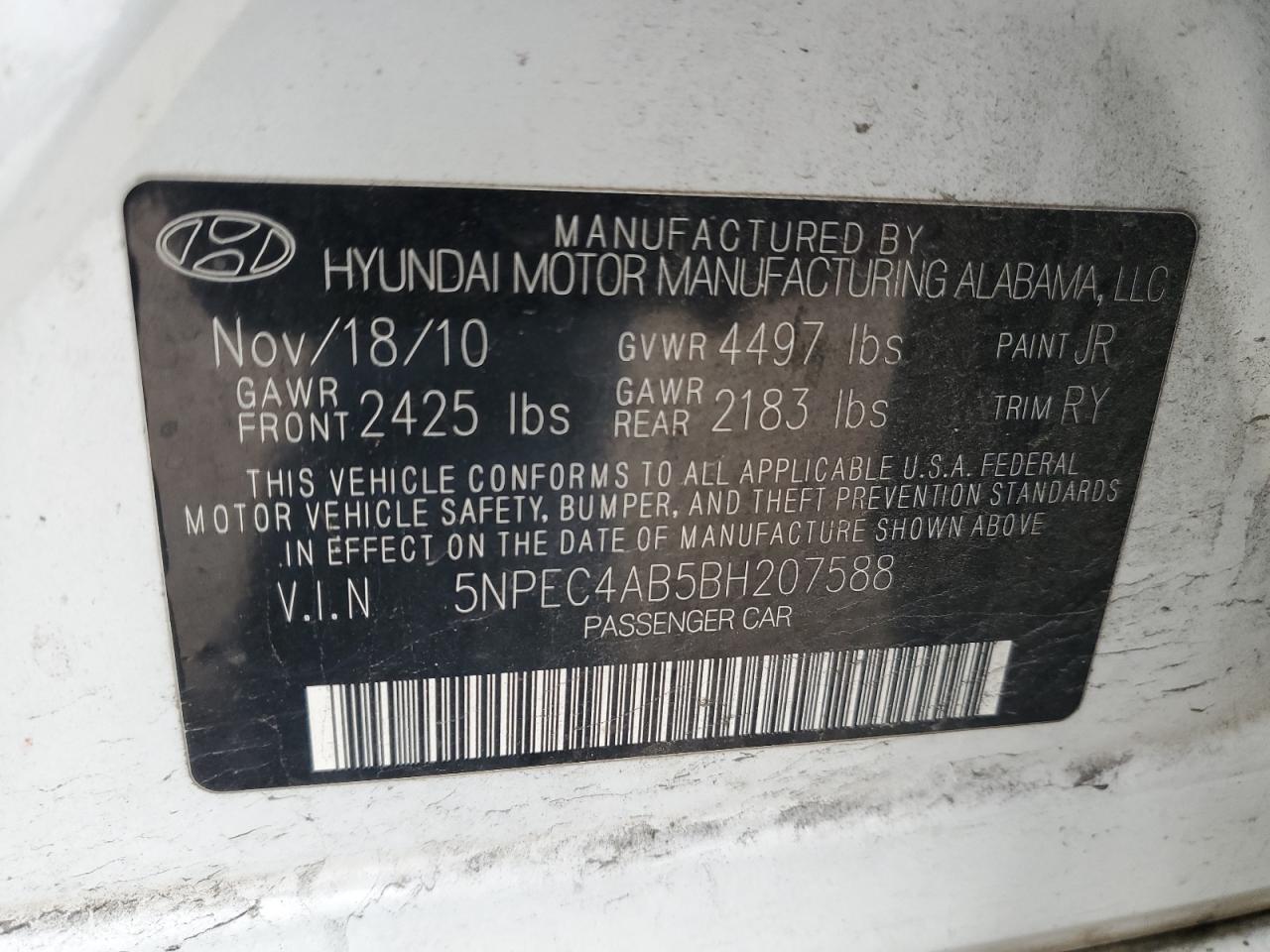 2011 Hyundai Sonata - Image 14