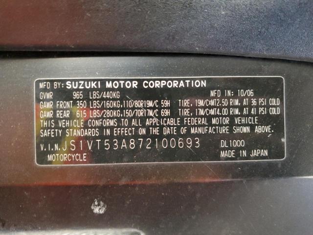 2007 SUZUKI DL1000 
