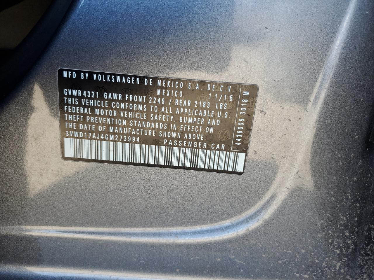 2016 Volkswagen Jetta - Image 12